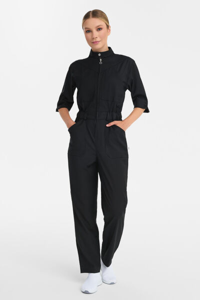 Комбинезон женский Тезис TZ490, черный, 52 - фото 0