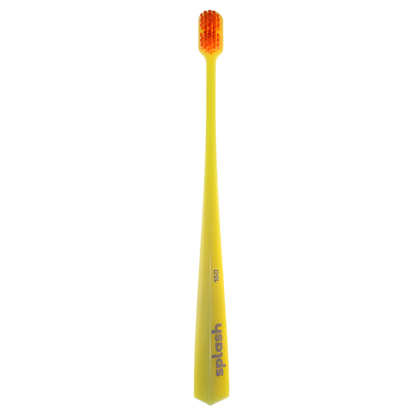 Зубная щетка Splash Brush Double 150, мягкая, желтый, 1 шт - фото 2