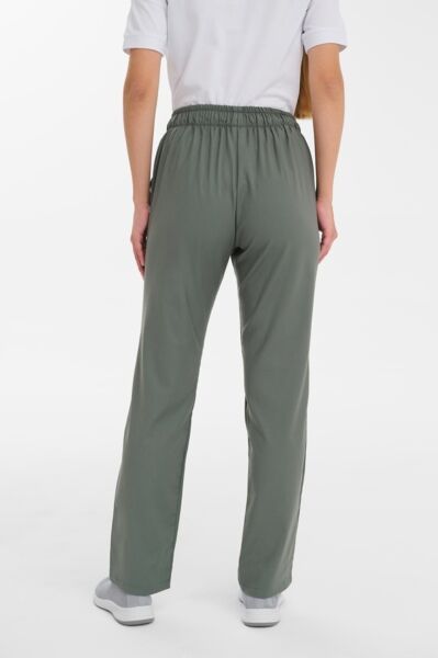 Брюки женские Тезис TZ315, оливковый, 50 - фото 3