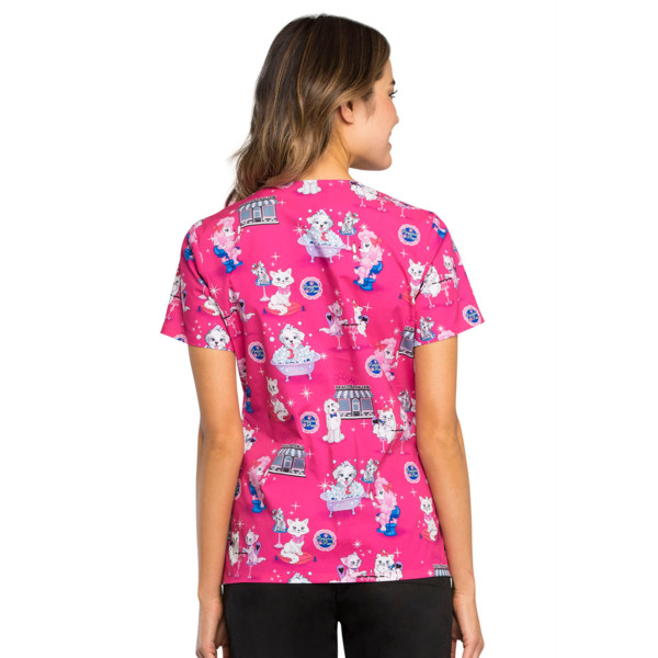 Топ женский Cherokee CK614, котики-собачки, S - фото 2