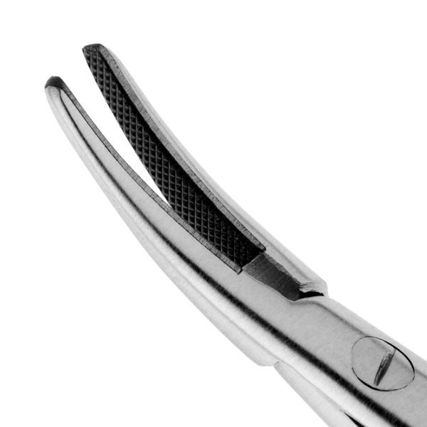 Микроиглодержатель TUC CASTROVIEJO, изогнутый, 14 см - фото 2