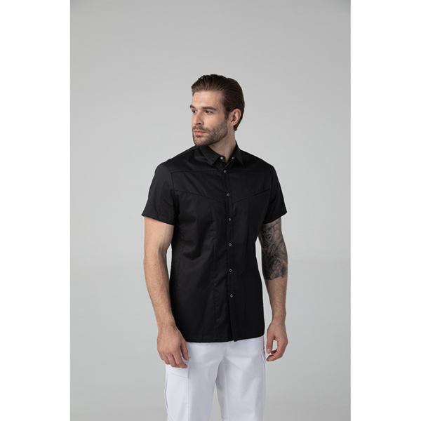 Рубашка мужская Dr. Nice, черный, 50 - фото 1