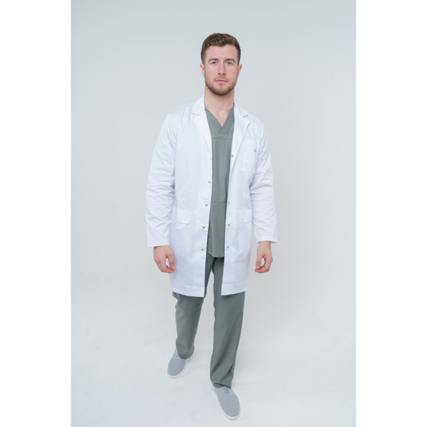 Халат мужской 234СД, белый, 58 - фото 4