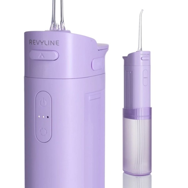 Ирригатор портативный Revyline RL 840, 4 режима, 2 насадки, сиреневый - фото 2