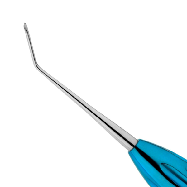 Распатор двусторонний, микрохирургический, 185 мм, рабочая часть 2.7/1.6 мм, ручка А - фото 2