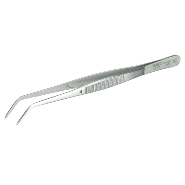 Пинцет анатомический Medenta, без насечек, ребристый, 150 мм - фото 0