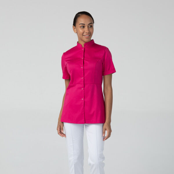 Туника женская Dr. Nice на кнопках, малиновый, 46 - фото 1