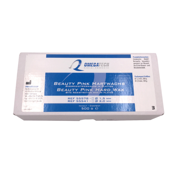 Твердый воск для регистрации центрального соотношения, 2 мм, 500 гр - фото 2