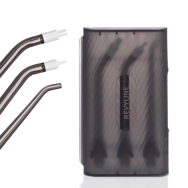 Ирригатор портативный Revyline RL 640 Special Color Edition Fire Horse, 4 режима, 3 насадки, красно-черный - фото 3