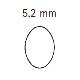 Кюретка VOLKMANN, костная, 5,2 мм, длина 170 мм - фото 1