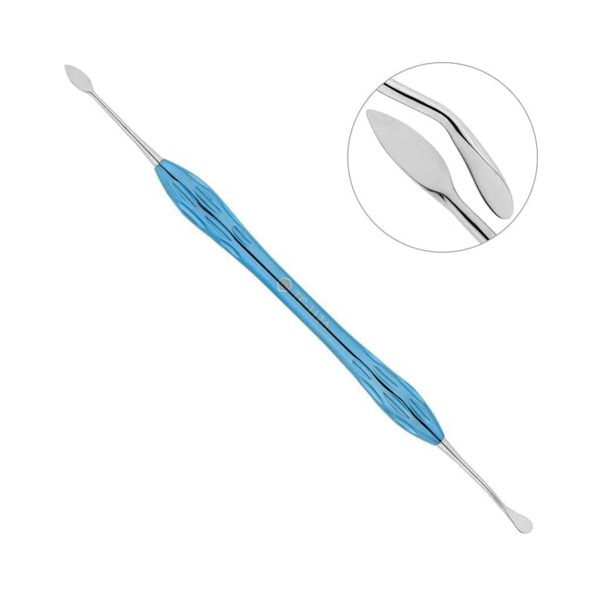 Кюретка стоматологическая, двусторонняя, ручка A, 4.4х4.5 мм, длина 185 мм - фото 0