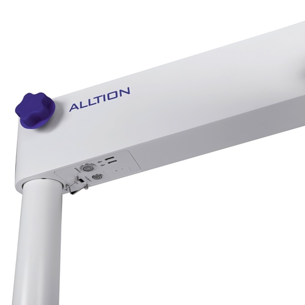 Микроскоп стоматологический Alltion AM-5000VF, операционный, 6-ступенчатое увеличение, с вариоскопом и флуоресцентным режимом, сменное крепление - фото 4