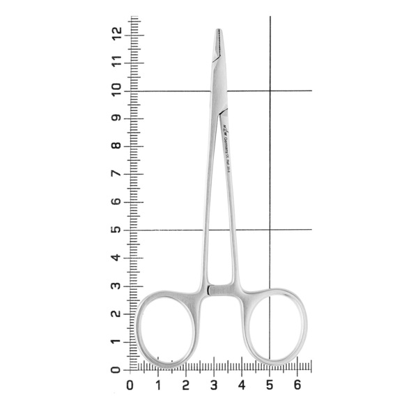 Иглодержатель Derf, прямой, 12,5 см - фото 3