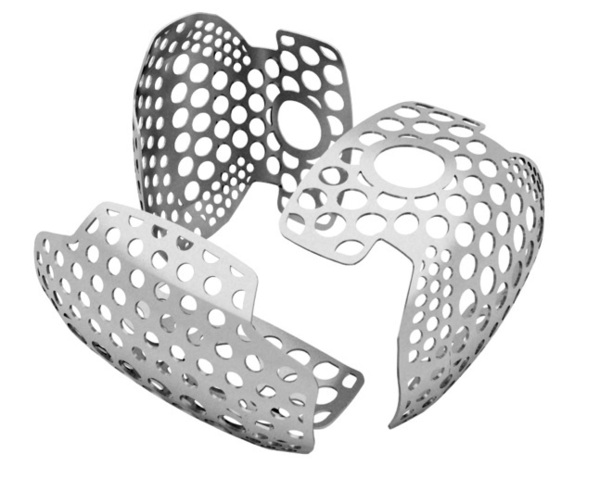 Мембрана титановая OSSTEM OssBuilder OB3, для горизонтальной аугментации, BW=10.0 мм, BL=9.0 мм, LL=4.5 мм, BD=5.5 мм, LD=3.7 мм - фото 1