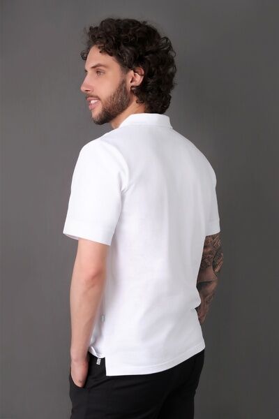 Поло мужское Тезис TZ550, белый, 50 - фото 1