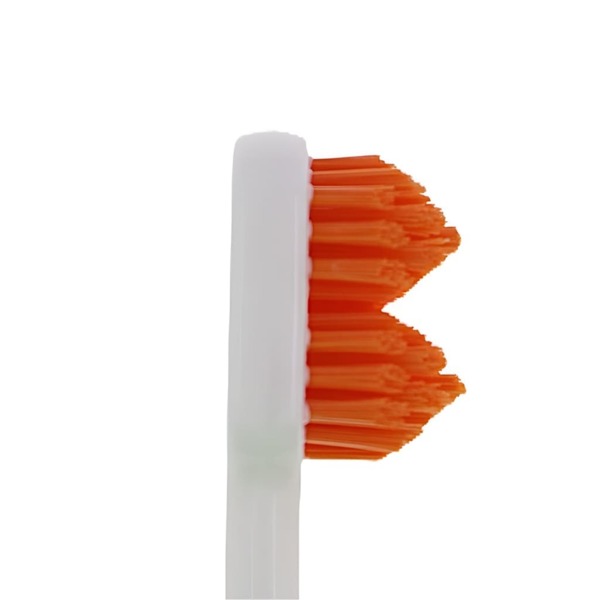 Зубная щетка Splash Brush Double 150, мягкая, белый, 1 шт - фото 1