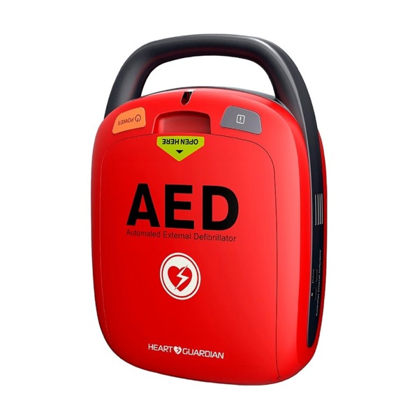 Дефибриллятор RadianQbio Heart Guardian HR-501, автоматический, наружный, с голосовыми подсказками, для сердечно-легочной реанимации - фото 0