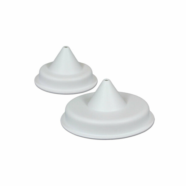 Пластиковое основание с воронкой для литья, белый, размер 6 - фото 0