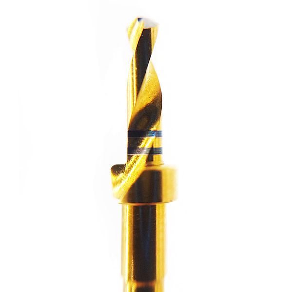 Сверло прямое OSSTEM TS Taper, для набора Assist KIT, D=2.2 мм, L=15.0 мм, TL=38.0 мм, Y-Dim=0.6 мм - фото 2