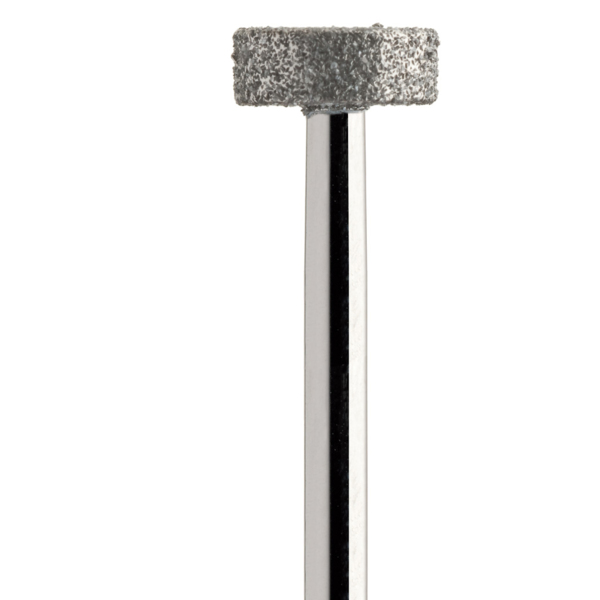 Бор алмазный 820, колесо, D=4.2 мм, L=2 мм, FG, синий, 1 шт - фото 0