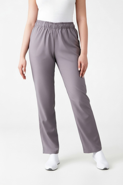 Брюки женские Тезис TZ315, серо-бежевый, 52 - фото 3