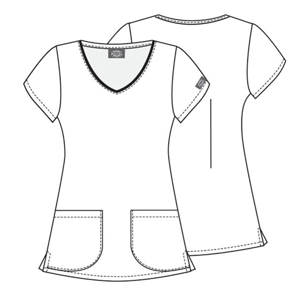 Топ женский Dickies DK700, единороги, M - фото 4