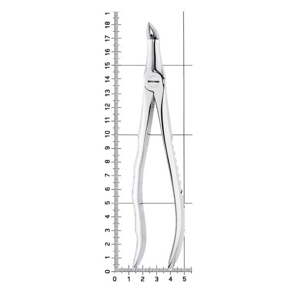 Щипцы для удаления зубов, нижние корни, ультратонкие, вертикально-изогнутые, анатомические - фото 8
