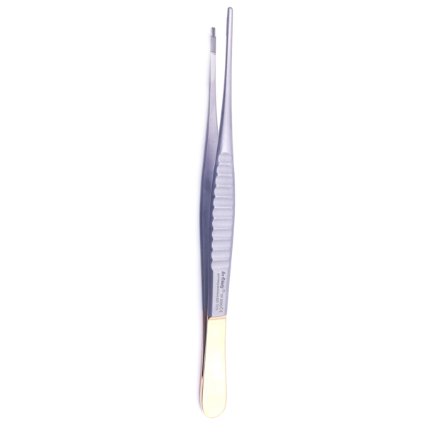 Пинцет тканевый Hu-Friedy Perma Sharp De Bakey, прямой, 150 мм - фото 1