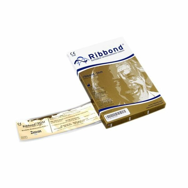 Лента Ribbond THM, для шинирования, набор, 2 мм x 22 см, толщина нити 0.18 мм, без ножниц - фото 0