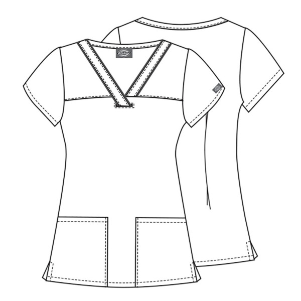 Топ женский Dickies DK709, хэллоуин, XL - фото 3
