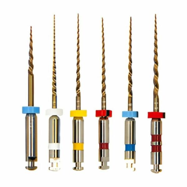 Файлы машинные Geosoft EndoLine R-SHAPER, стерильные, для повторного лечения, 25 мм, ассорти, набор №15-30, никель-титан, 6 шт - фото 0