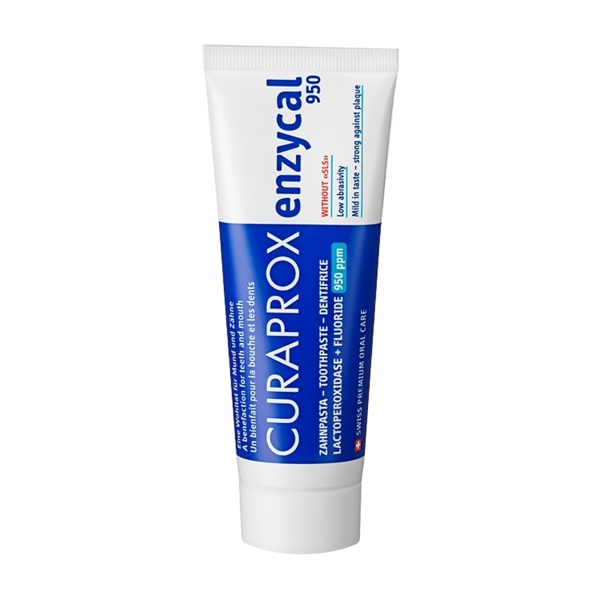 Зубная паста Curaprox Enzycal 950, 75 мл, 1 шт