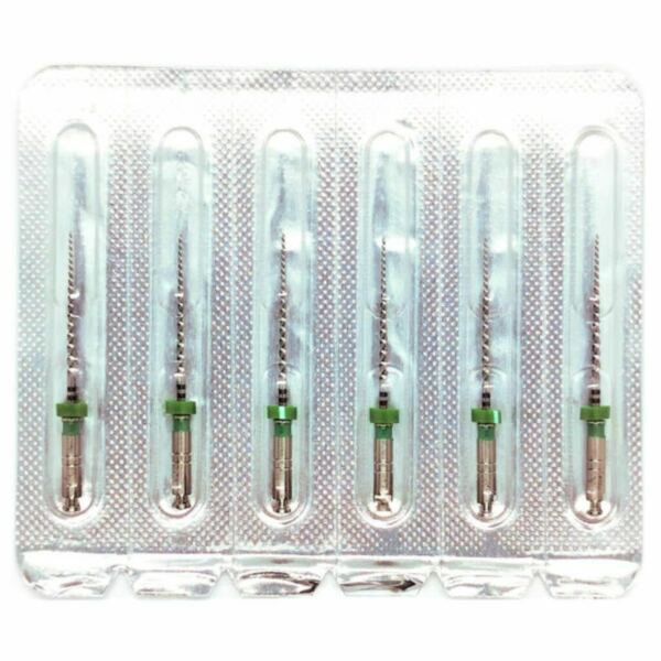 Файлы машинные Eurofile DK-Files, для препарирования каналов, 21 мм, №35/.04, никель-титан, 6 шт - фото 1