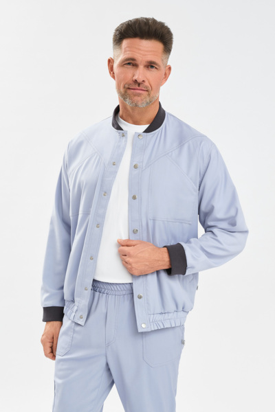 Бомбер мужской Тезис TZ690, серый, 52 - фото 0