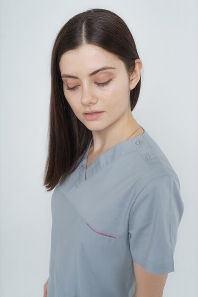 Туника женская Тезис TZ200, серый, 44 - фото 1