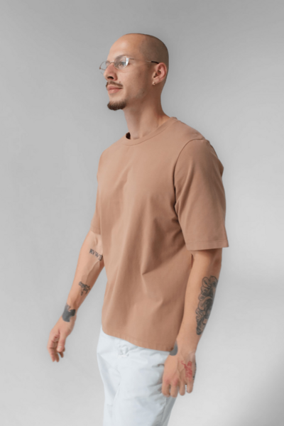 Футболка мужская Тезис, бежевый, 48-50 - фото 0