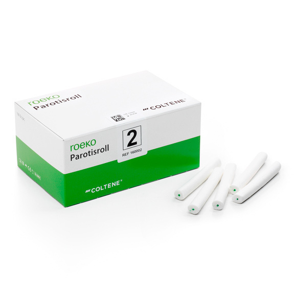 PAROTISROLL #5 - удлиненные ватные роллы с памятью формы, 100 шт - фото 0