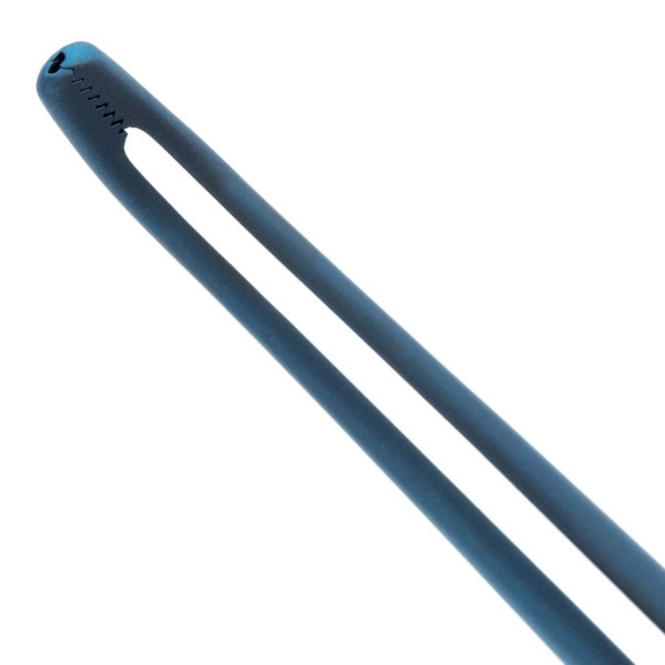 Пинцет атравматический Микрохирургические технологии, плавноизогнутый, для деликатного захвата, рифленые зубчики, L=173 мм, титан, 1 шт - фото 1