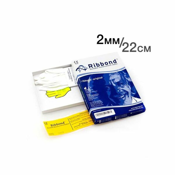 Лента Ribbond, для шинирования, 2 мм x 22 см, толщина нити 0.35 мм, без ножниц - фото 0