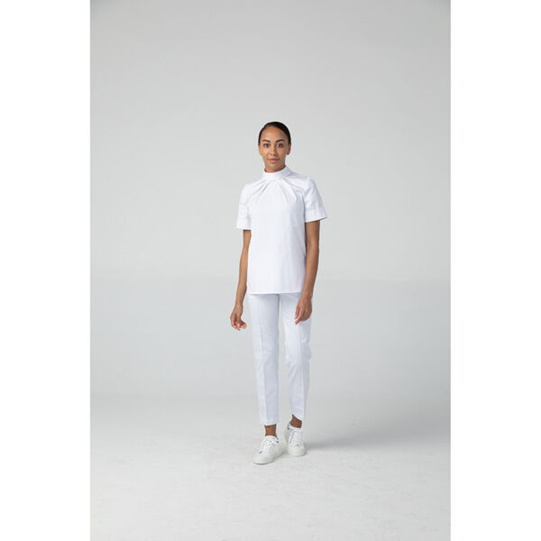 Туника женская Dr. Nice на кнопках сзади, белый, 42 - фото 0