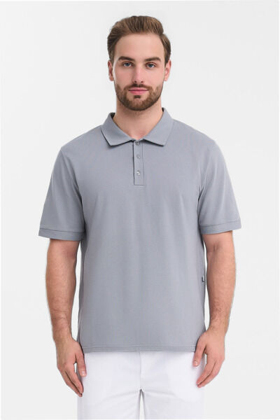 Поло мужское Тезис TZ550, серый, 52 - фото 0