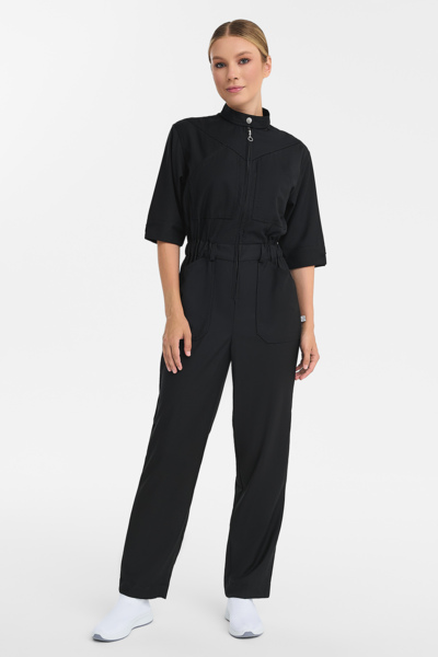 Комбинезон женский Тезис TZ490, черный, 50 - фото 4