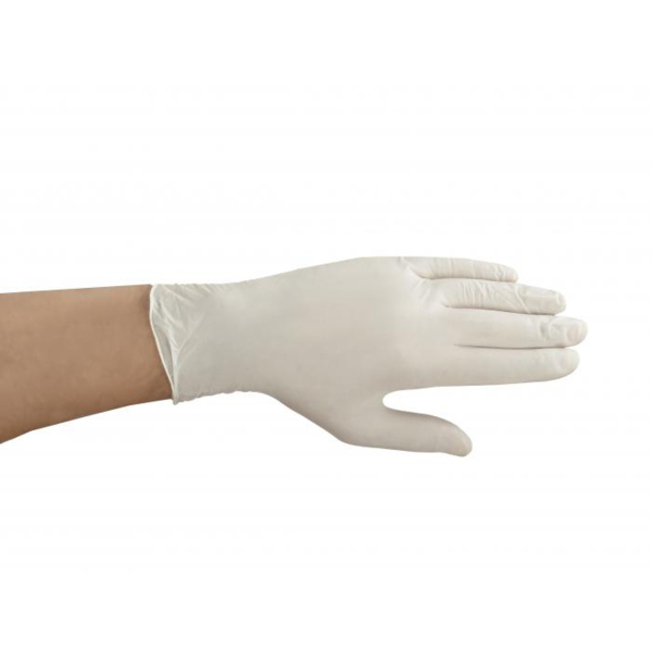 Перчатки нитриловые, текстурированные, белые, с ланолином и витамином Е, размер XS, 100 шт - фото 4