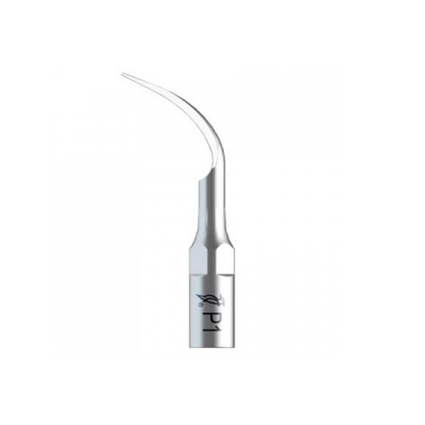 Насадка ультразвуковая Woodpecker P1, пародонтологическая, для очистки и ирригации, узкая, острая, 0.3 мм, 1 шт - фото 1