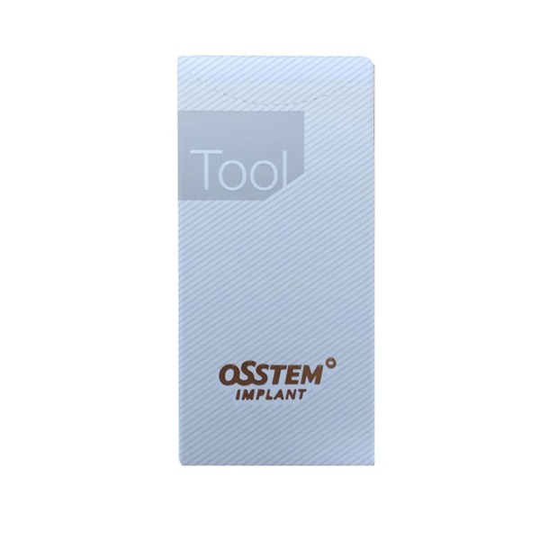 Машинный ключ OSSTEM, совместим с винтами D=1.2, D=1.4, D=2.0, крестообразный шлиц, 1 шт