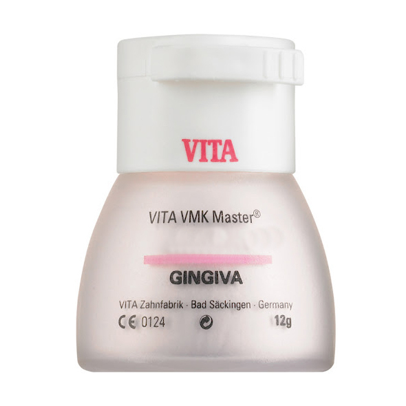 VITA VMK MASTER GINGIVA - порошок для облицовки металлических каркасов с КТР (цвет на выбор), 12 г - фото 0