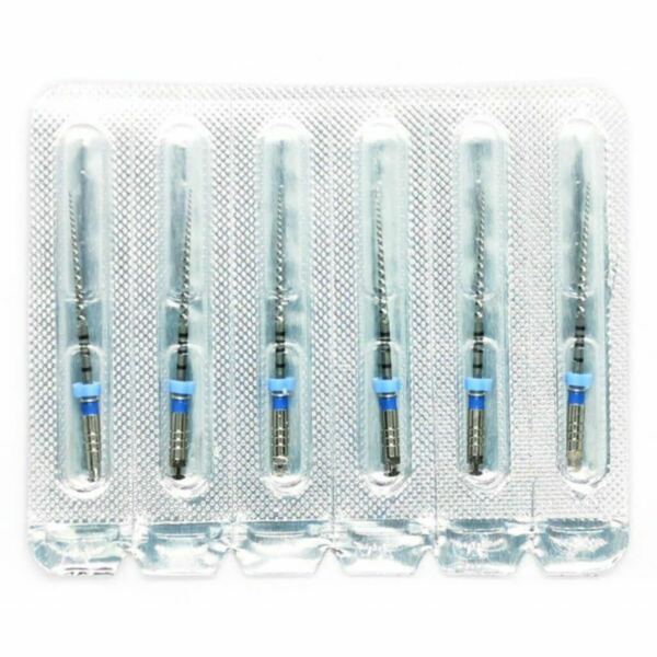 Файлы машинные Eurofile DK-Files, для препарирования каналов, 31 мм, №30/.06, никель-титан, 6 шт - фото 1