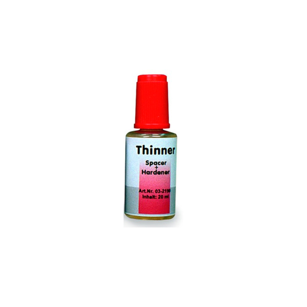 Thinner Spacer Hardener - тонкий разделитель-отвердитель, 20 мл, 2 шт - фото 0