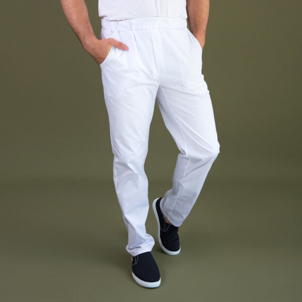 Брюки мужские Тезис TZ615, белый, 48 - фото 0