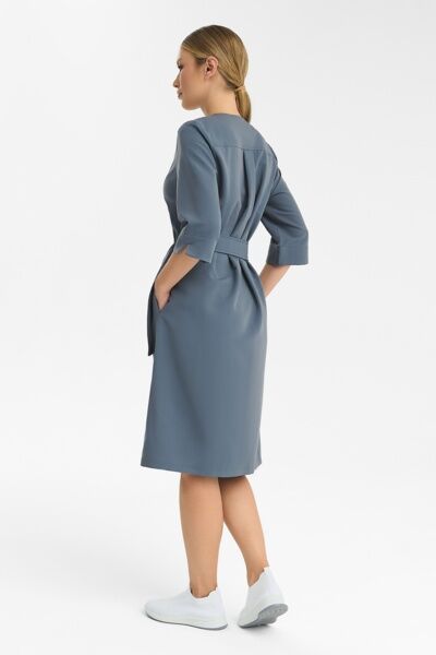 Халат-платье Тезис TZ150, синий, 52 - фото 3